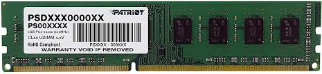 Patriot  - DDR3 1600MHZ 4G